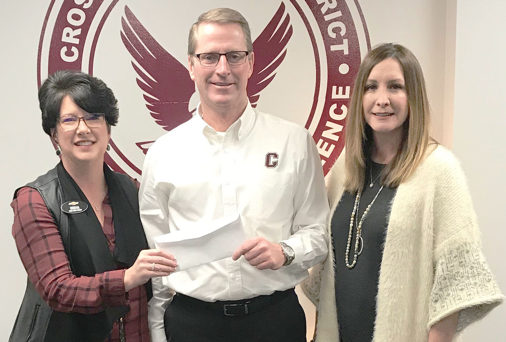 Holt Auto Group donates $1,400 to Crossett schools